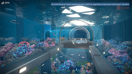 《水族館長》Steam更新上線 好評水族館經(jīng)營模擬