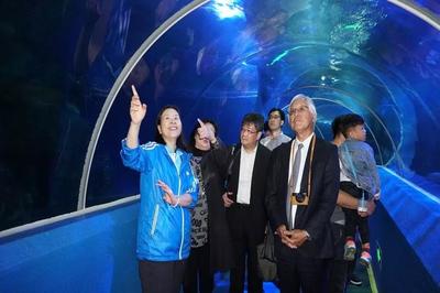 青島水族館、青島海底世界與日本沖繩美之島水族館結(jié)為姊妹館