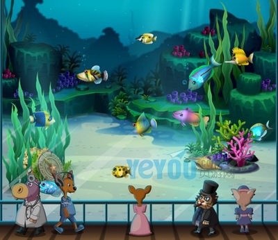 水族館經(jīng)營SNS游戲《超級水族館》游戲截圖欣賞